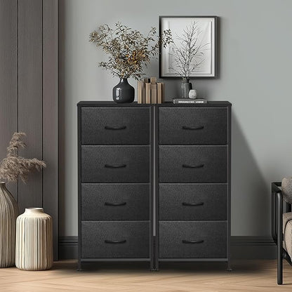 4 Fabric Drawer Dresser for Bedroom, Chest of Drawers