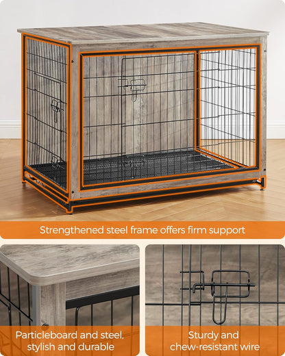 Feandrea Dog Crate Furniture. Everyday comfort that fits naturally into your space.