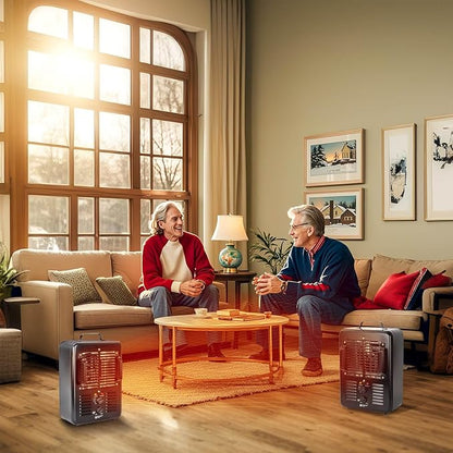 Milkhouse Space Heater, 1300W/1500W Electric Heater