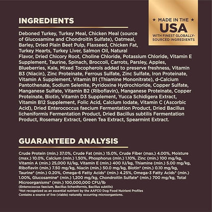 Wellness CORE+ Dry Dog Food with Freeze Dried Pieces, Small Breed, Wholesome Grains, High Protein, Natural, Original Turkey & Chicken Recipe, (4-Pound Bag)