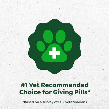 Greenies Pill Pockets for Dogs Large Size, Soft Dog Treats, Chicken Flavor, 7.9 oz. Pouch (30 Treats)