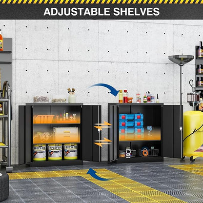 Metal Storage Cabinet-36” Tall Steel File Cabinets