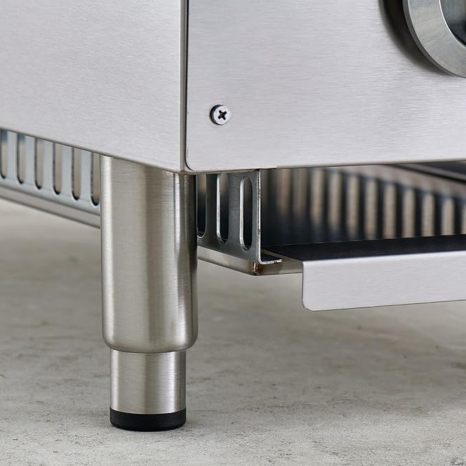 Kratos 15" Wide Commercial Countertop Griddle, Gas Hot Plate