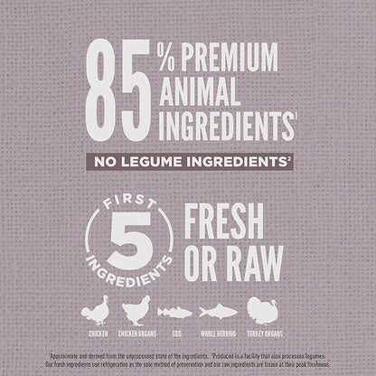 ORIJEN Amazing Grains High Protein Dry Dog Food Fit & Trim Recipe 22.5lb Bag