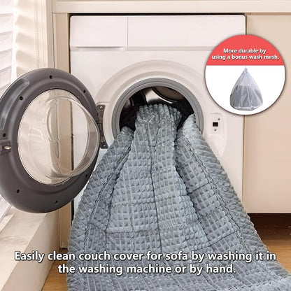 Washable Large Dog Bed for Cars, Dog Car Seat Cover for Backseat, Anti-Slip Pet Sleeping Mat, Car Seat Protector, Travel Pet Pad for Trucks and SUV (Gray, 24.8" x 54")