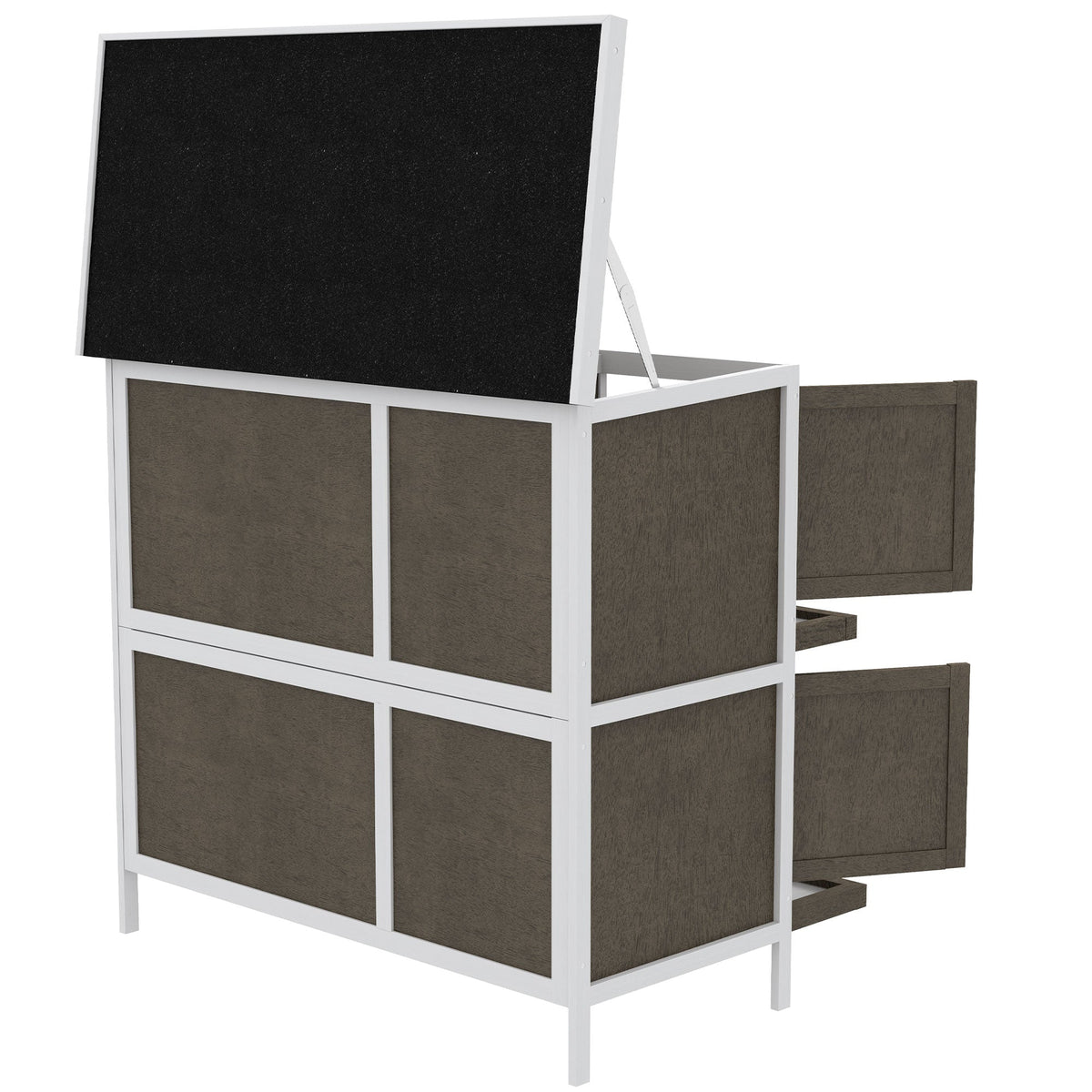 Bunny Hutch with Ramp