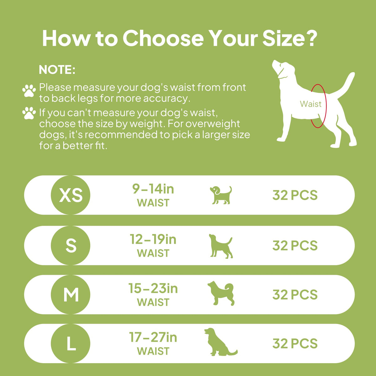 Disposable Female Dog Diapers
