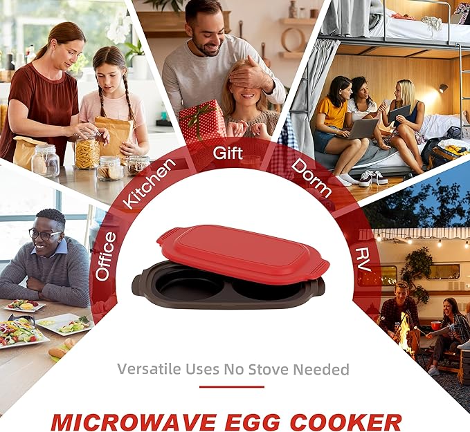 Microwave Egg Cooker, Microwave Egg Poacher | Cooker & Fryer