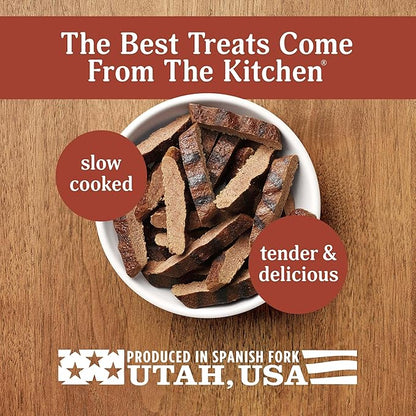 Milo's Kitchen Homestyle Dog Treats, Steak Grillers, 18 Ounce, High Protein, No Artificial Flavors