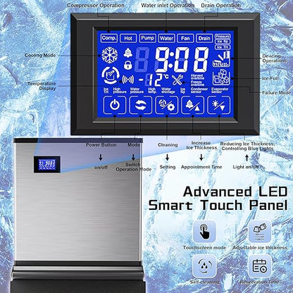 Commercial Ice Maker Machine 500Lbs/24H