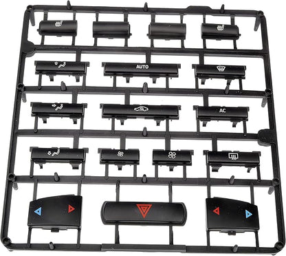 Dorman 76833 HVAC Control Button Kit Compatible