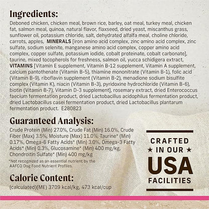 Merrick Healthy Grains Premium Dry Dog Food For Small Dogs, Wholesome and Natural Kibble, Small Breed Recipe - 4.0 lb. Bag