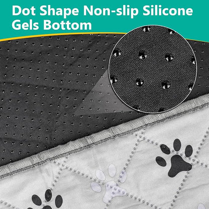FURWEY 5 Pack Large 36"X41"Washable Pee Pads for Dogs Super Absorbent Dog Training Pads Non-Slip Waterproof Pet Training Pads Mats Whelping Pads for Dogs Cats Puppy