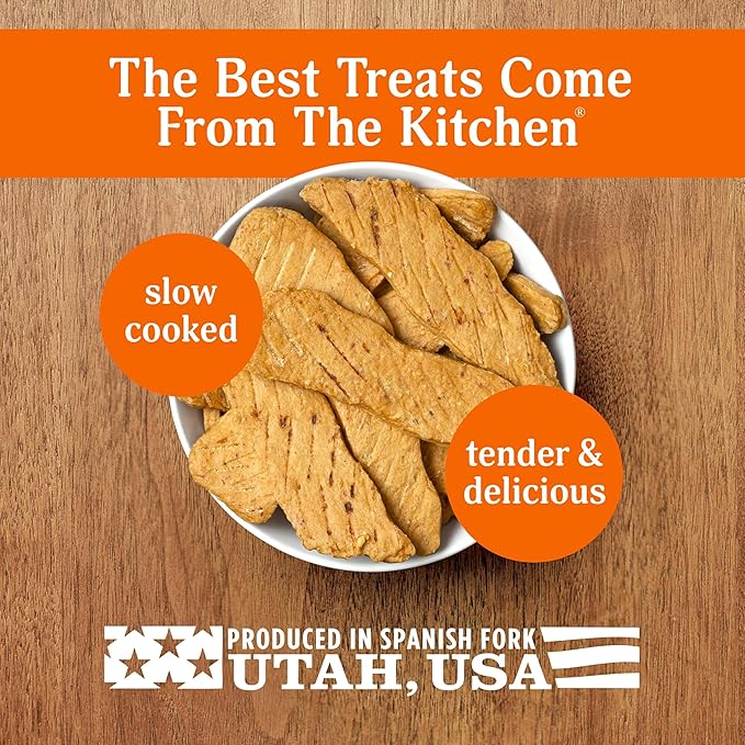 Milo's Kitchen Chicken Jerky Strips Dog Treats, 15 Ounce
