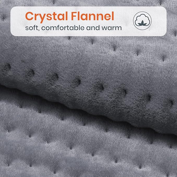 17''×33'' Heating Pad for Back Pain, Electric Heating Pad