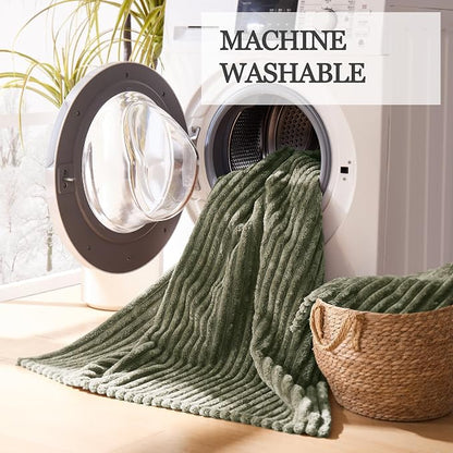 Dual Non-Slip Couch Cover for Dogs Waterproof, Fuzzy Soft Pet Couch Covers for Sofa 3 Cushion, Pet Friendly Soft Dog Bed Covers Sofa Cover Washable (Sage Green, 33" x 75" 1 Pack)