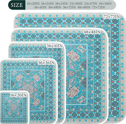 Homimp Washable Pee Pads for Dogs, 6 Pack Reusable Puppy Pads Waterproof, Absorbent and Leakproof Dog Pee Pads, Non Slip Puppy Training Pads, Pet Mat for Floor,Crate,Couch,Whelping,Blue, 16"x24"