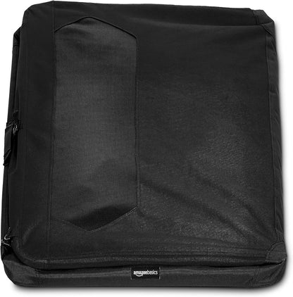 Amazon Basics Folding Portable Soft Pet Dog Crate Carrier Kennel, 42 x 31 x 31 inches, Black