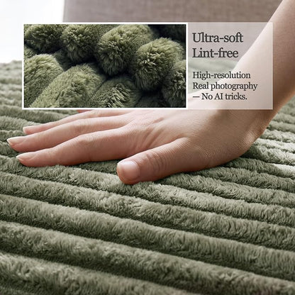 Waterproof Dual Non-Slip Couch Cover for Dogs, Fuzzy Soft Pet Couch Covers for 2 Cushion Sofa loveseat, Pet Friendly Soft Dog Bed Covers Sofa Cover Washable (Sage Green, 33" x 62" 1 Pack)