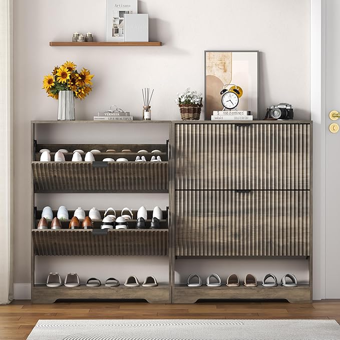 Shoe Cabinet Storage for Entryway