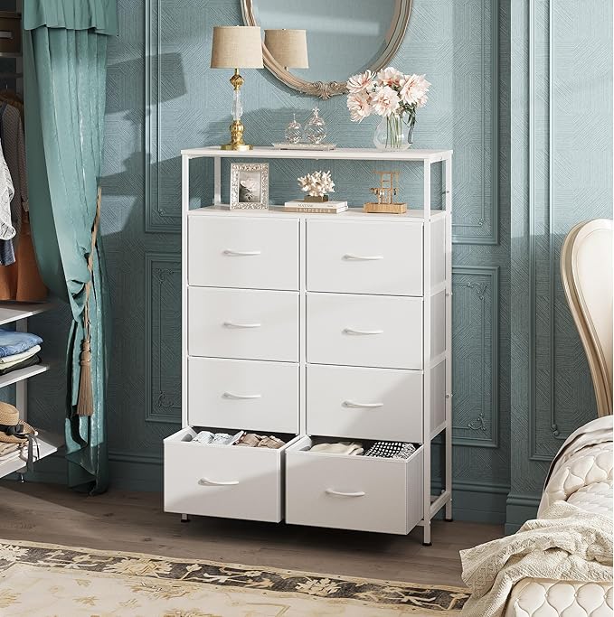 WLIVE Fabric Dresser for Bedroom