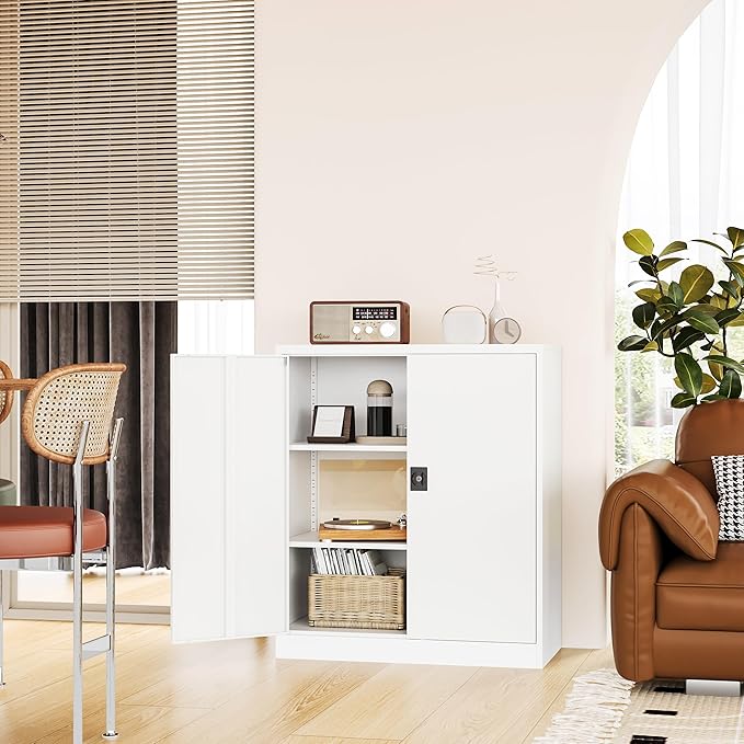 Metal Storage Cabinet-36” Tall Steel File Cabinets