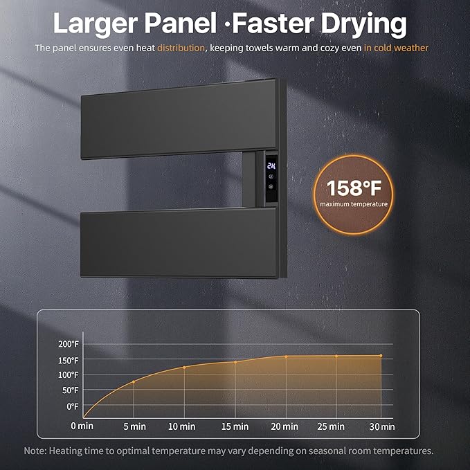 Electric Heated Towel Warmer Rack