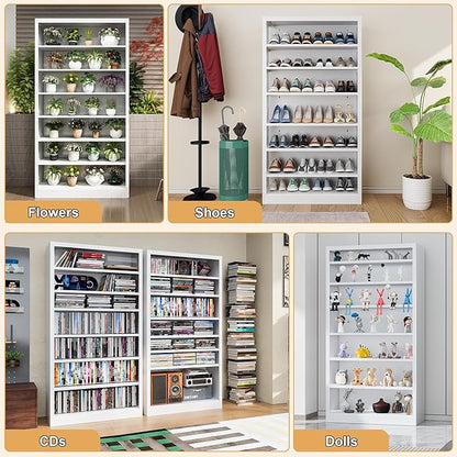 6-Tier Adjustable Steel Garage Storage Shelf