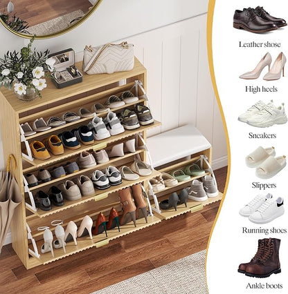 Shoe Cabinet Storage for Entryway