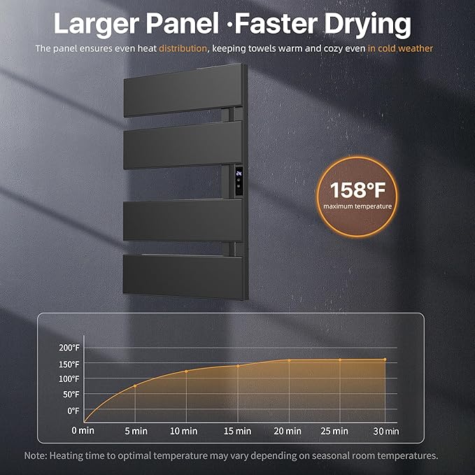 Electric Heated Towel Warmer Rack