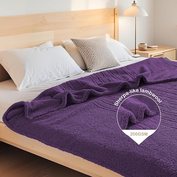 Electric Heated Blanket Twin Size 62"×84"