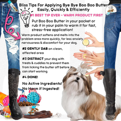 The Blissful Dog .15 oz Tube Shih Tzu Booboo Butter