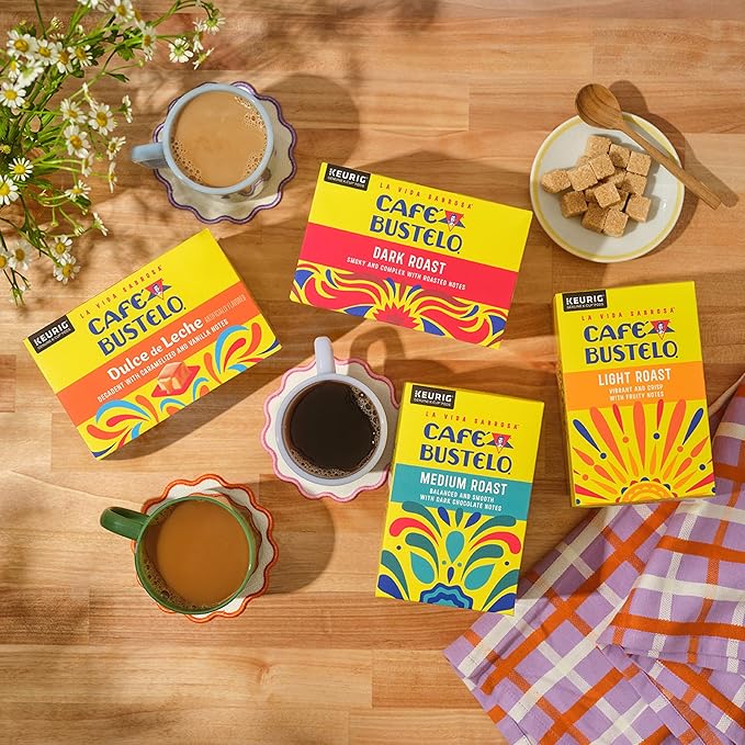 Café Bustelo Light Roast Coffee, 10 Ct. K-Cup pods