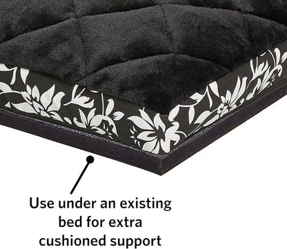 MidWest Homes for Pets Cushioned Dog Crate Mate, 30 inch Black
