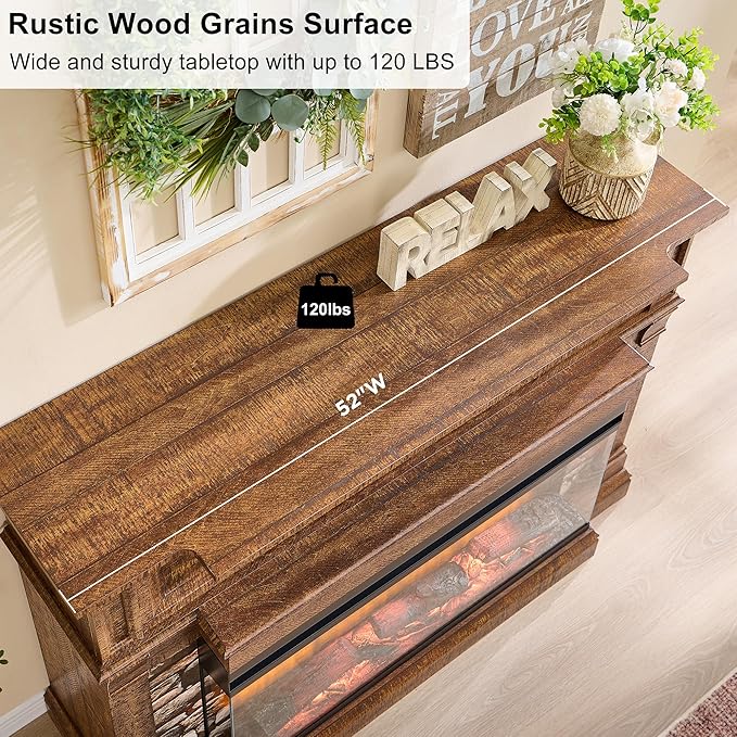 OKD 52" Electric Fireplace
