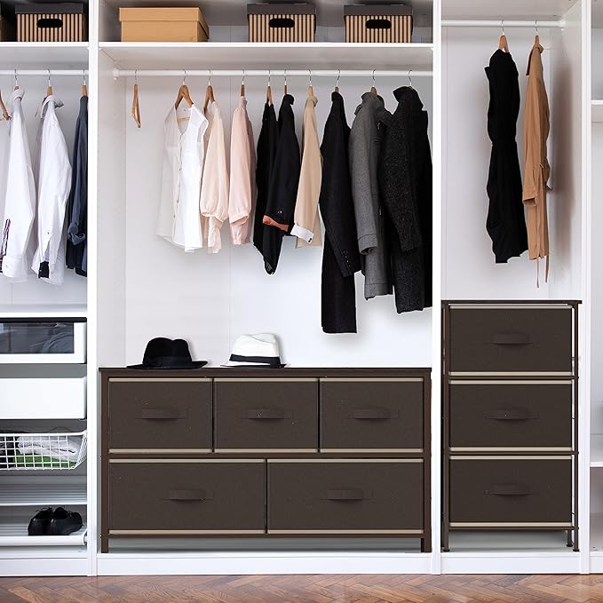Simple Houseware Wide Dresser for Bedroom