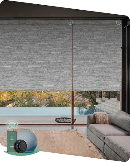 Yoolax Motorized Blinds with Remote, Smart Blinds