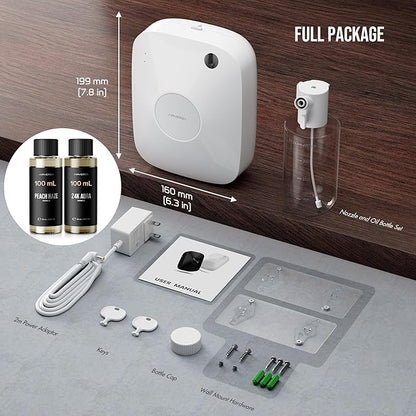 Airversa Smart Waterless Essential Oil Diffuser, 400mL Capacity
