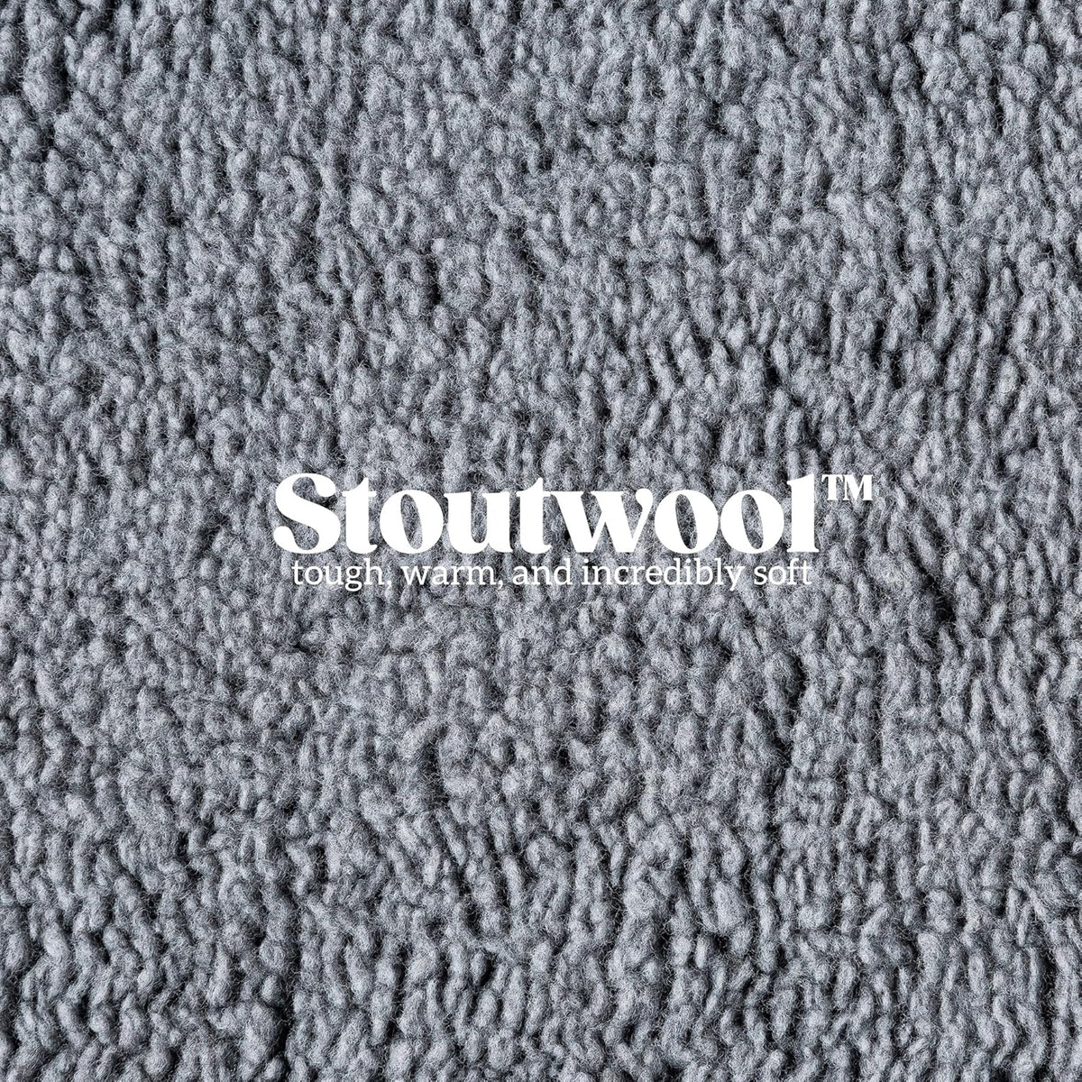 Stoutwool Indestructible Dog Bed - Fluffy Chew Proof Dog Crate Pad - Tough Kennel Pad for Aggressive Chewers - Washable, Ideal for Large Breeds & Fits 36-Inch Crate - 35"x22", Charcoal