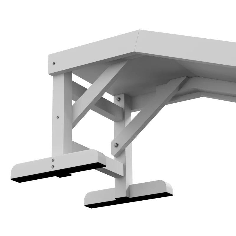 PawHut  Pet Ramp For Dogs & Cats With Non-Slip Carpet, White