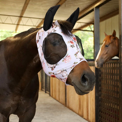 Jeffers Expression Lycra Horse Fly Mask with Ears